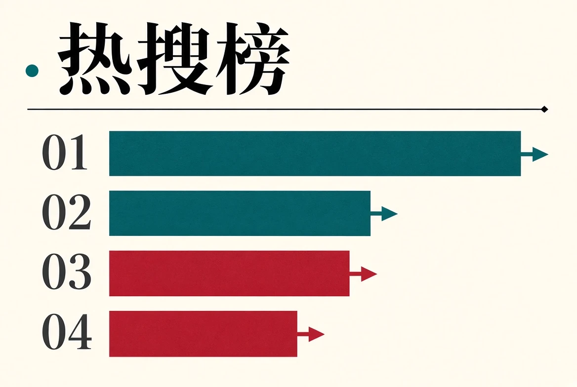 吃瓜网热搜榜主题视觉